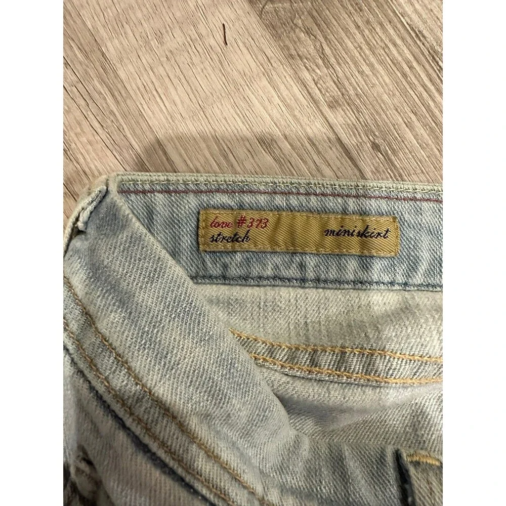 Denim skirt